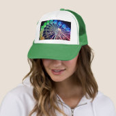 黄色、緑、青の観覧車 キャップ (インサイチュ)