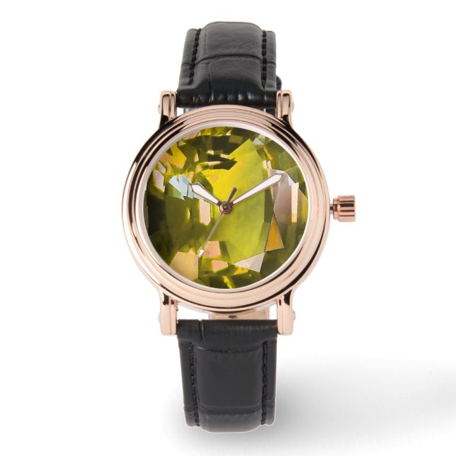 黄色 腕時計 (正面)