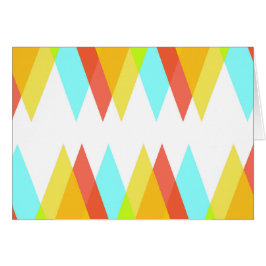 黄色、赤、カデットの青い三角形