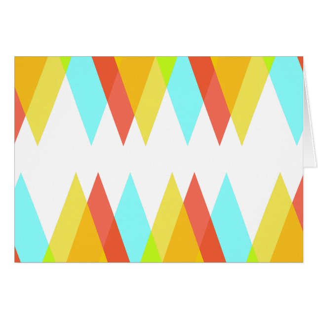 黄色、赤、カデットの青い三角形 (正面横)