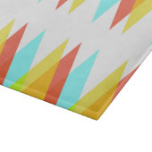 黄色、赤、カデットの青い三角形 カッティングボード (角)