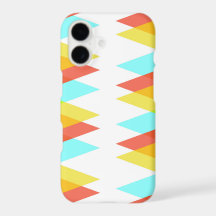 黄色、赤、カデットの青い三角形