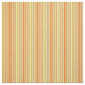 黄色、赤、ターコイズ線のパターン ファブリック (見本)