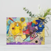 黄色、赤、青、無限ドット – Kandinskyの後 シーズンカード (スタンド正面)