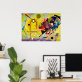 黄色 – 赤 – 青。No.314, 1925ワッシリー・カンディンスキー著 ポスター (ホームオフィス)