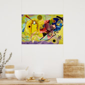 黄色 – 赤 – 青。No.314, 1925ワッシリー・カンディンスキー著 ポスター (キッチン)