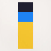 黄色（青） ヨガマット (正面)