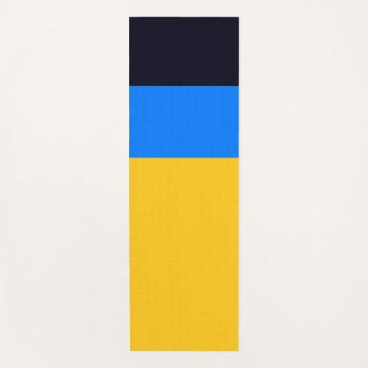 黄色（青） ヨガマット (正面)