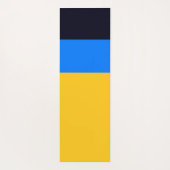 黄色（青） ヨガマット (裏面)