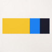 黄色（青） ヨガマット (正面(横))