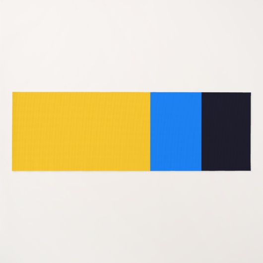 黄色（青） ヨガマット (正面(横))