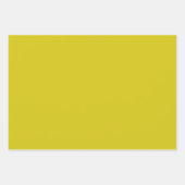 黄色、青、白の渦巻き紙 ラッピングペーパーシート (正面2)