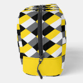 黄色、黒、およびグレーの色の組み合わせ ドップキット (右)