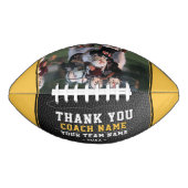 黄色 黒 サンクス コーチ チーム名 フォト アメリカンフットボール (正面)