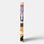 黄色、黒、白のPを使用した鮮やかなアートワーク Case-Mate iPhoneケース (裏面 / 右)