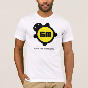 黄色/黒 Tシャツ