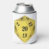 黄色–20辺 – サイコロ 缶クーラー (缶裏面)