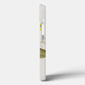 黄色Loosestrifeを持つ青いアジサイ Case-Mate iPhoneケース (裏面 / 左)