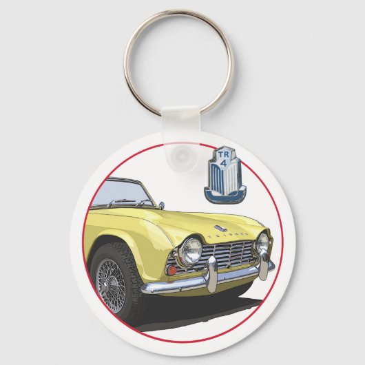 黄色TR4 キーホルダー (正面)