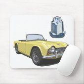 黄色TR4 マウスパッド (マウス)