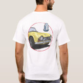 黄色TR4 Tシャツ (裏面)