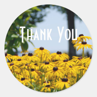 黄花ありがとう ラウンドシール