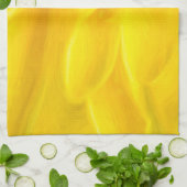 黄花びらキッチンタオル16インチx 24インチ キッチンタオル