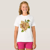 黄花イラストレーション Tシャツ (正面フル)