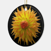 黄花オーナメント セラミックオーナメント (左)