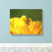 黄花キャンバスプリント キャンバスプリント (インサイチュ (ウッドフロア))