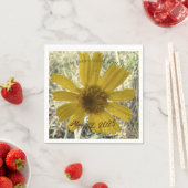 黄花デザイン スタンダードカクテルナプキン (インサイチュ)