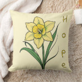 黄花水仙(希望) クッション (ブランケット)
