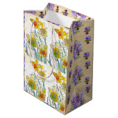黄花水彩 ミディアムペーパーバッグ (裏面アングル)