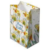 黄花水彩 ミディアムペーパーバッグ (正面アングル)