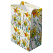 黄花水彩 ミディアムペーパーバッグ (裏面アングル)