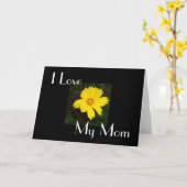 黄花 カード (黄色い花)