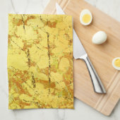 黄花 キッチンタオル (四つ折り)