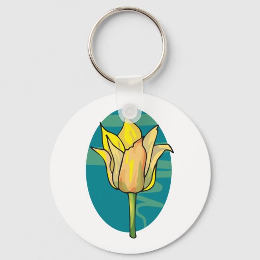 黄花 キーホルダー (正面)