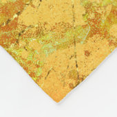 黄花 フリースブランケット (角)