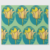 黄花 ラッピングペーパー (フラット)