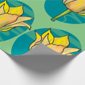 黄花 ラッピングペーパー