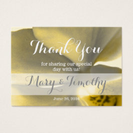 黄芸術的色の花 – ありがとう