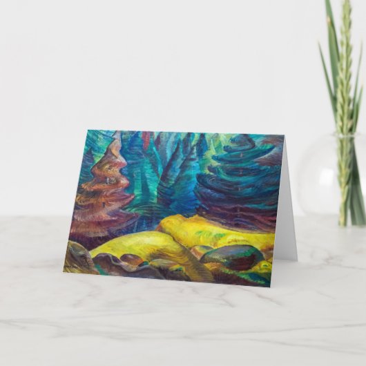 黄苔 | Emily Carr | カード (正面)