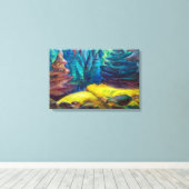 黄苔 | Emily Carr | キャンバスプリント (インサイチュ (ウッドフロア))