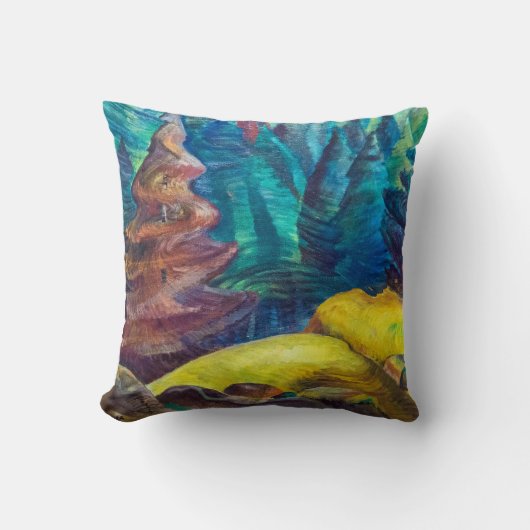 黄苔 | Emily Carr | クッション (正面)