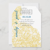 黄菊結婚病 招待状 (正面)