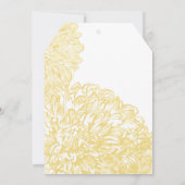 黄菊結婚病 招待状 (裏面)