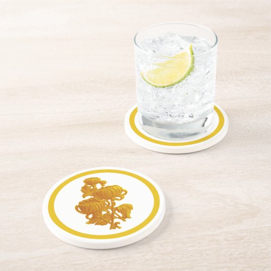 黄菊 コースター (側面)