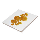 黄菊 タイル (側面)