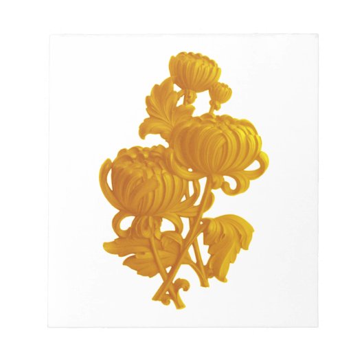 黄菊 ノートパッド (正面)